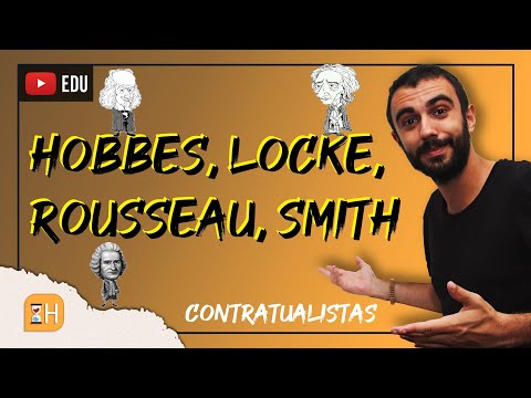 Hobbes, Locke, Rousseau, Smith - contractualist political theorists