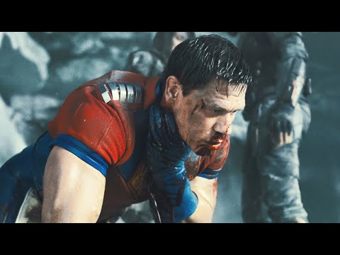The Suicide Squad / Bloodsport vs Peacemaker Fight Scene | Movie CLIP 4K