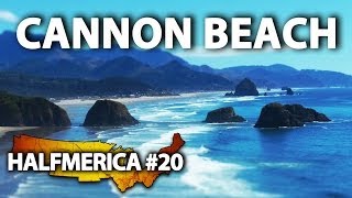 preview picture of video 'Searching For One-Eyed Willy At Cannon Beach, Oregon! -- #Halfmerica'