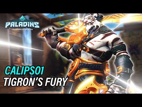 CALIPSO1 Tiberius Pro Competitive l MASTER l TIGRON’S FURY l PALADINS GAMEPLAY