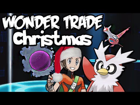 Pokemon Omega Ruby and Alpha Sapphire: Wonder Trade Christmas