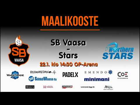 Maalikooste P18 I-Divisioona | SB Vaasa - Stars | 22.1.2022