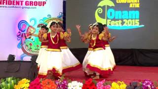 Ponnonam   Kids Group Dance - Confident ATIK Onam 
