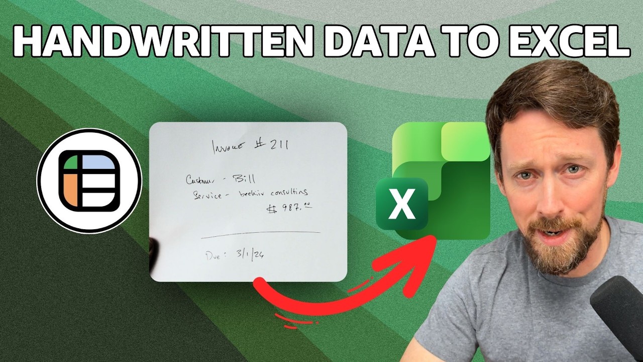 Extract Data from Handwritten PDFs to Excel (Fastest Way 2026)