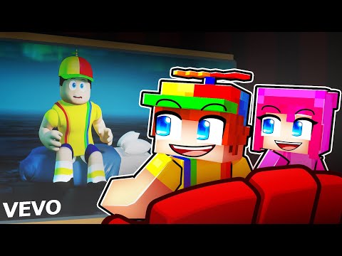 WATCHING THE JOHNNY MUSIC VIDEO IN MINECRAFT!