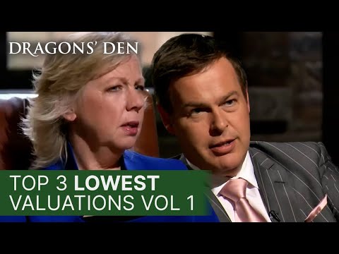 Top 3 Lowest Valuations In The Den | Vol.1 | COMPILATION | Dragons' Den