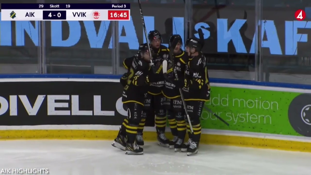 AIK - Västervik | Hockeyallsvenskan 2023/24 Omgång 39