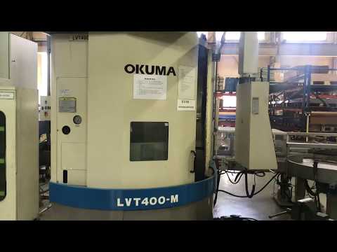 4040 = Okuma LVT400M Vertical C-Axis live tools mach4metal vertical turning vertikaldrehmaschine