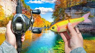 Fishing A LEGENDARY River During The Fall (Tons Of Bites)