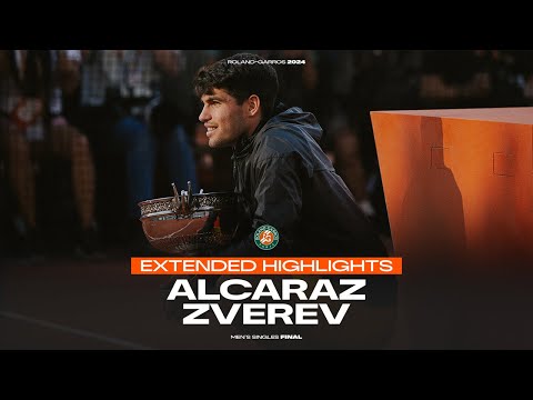 A 5-set thriller for a first RG title ⚔️ Alcaraz vs Zverev extended highlights | Roland-Garros 2024