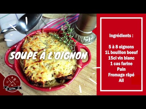 Recette soupe à l'oignon - Chef Sims