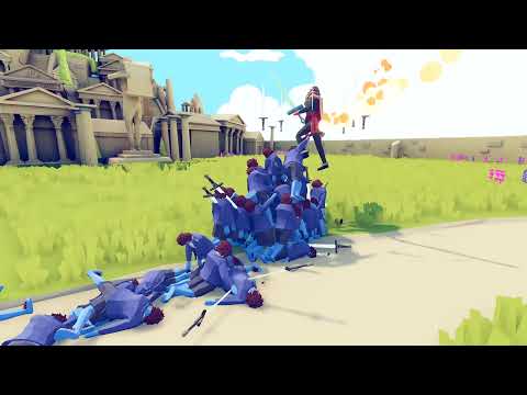 ULTIMATE TEACHER vs Units - TABS MODS GAMEPLAY