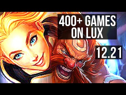 LUX vs GRAGAS (MID) | 3/2/17, 1.4M mastery, 400+ games | KR Master | 12.21