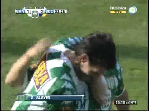 Boca 0 - Banfield 1 Gol Alayes (Offside) / Clausura 2012
