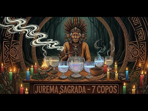 JUREMA SAGRADA   7 COPOS