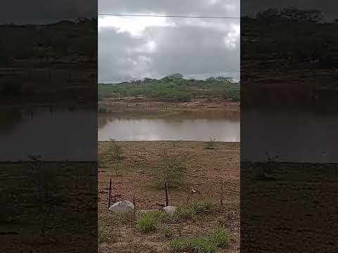 olha como amanheceu a barragem em Soledade Paraíba