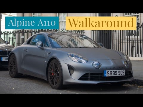 Thumbnail for Renault Alpine A110 Walkaround by Renault