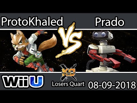 KO2018 Smash Wii U (LQ) - Prado (R.O.B.) vs. ProtoKhaled (Fox)