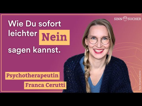 5 Wege, wie Du leichter Nein sagst (aus der Psychotherapie) | Franca Cerutti