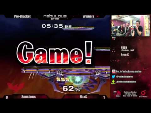 Nebulous Prime Melee #28 - Captain Smuckers (Captain Falcon) vs Hax$ (Fox)
