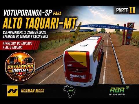 VOTUPORANGA → ALTO TAQUARI | PARTE II: AP. DO TABOADO ao DESTINO | RBR