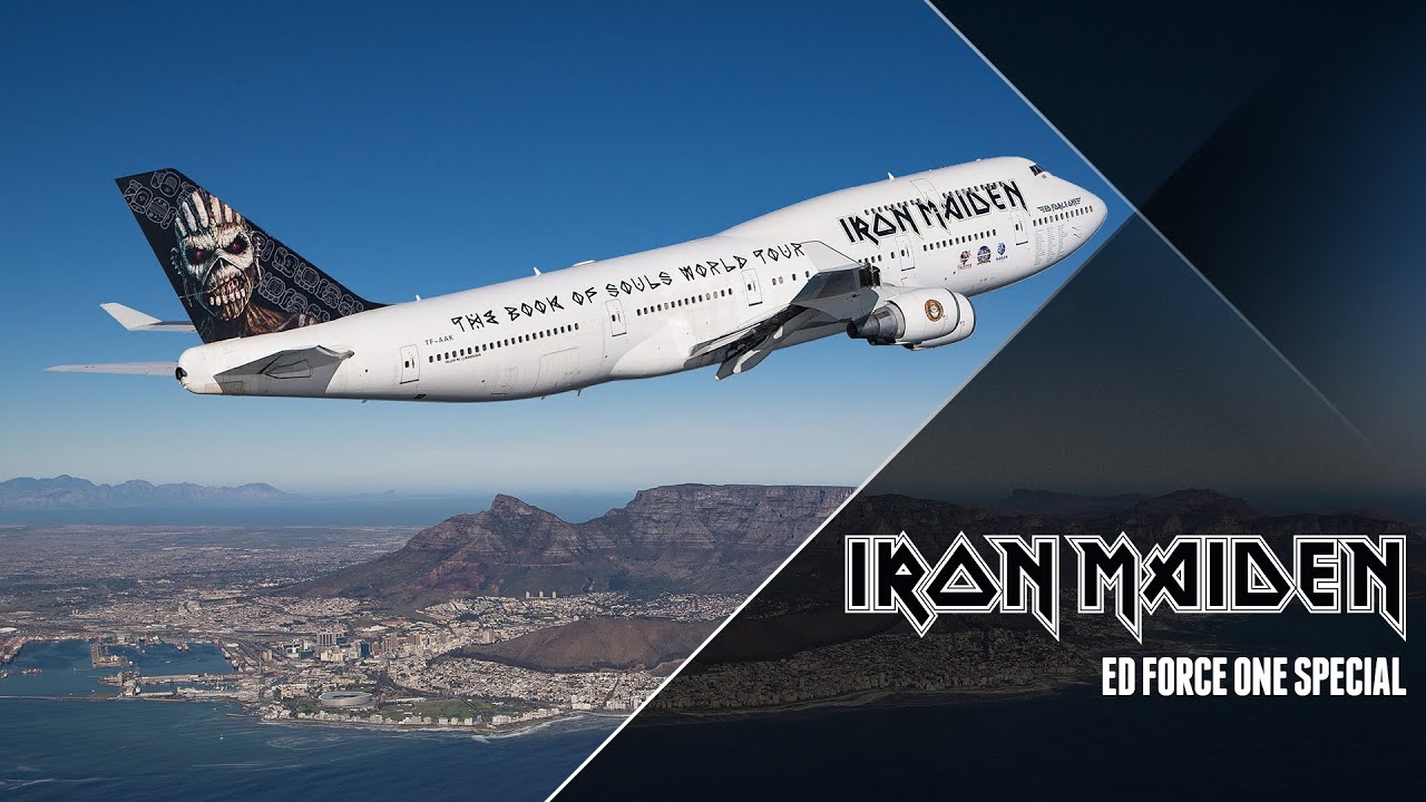 Iron Maiden - Ed Force One Special - YouTube