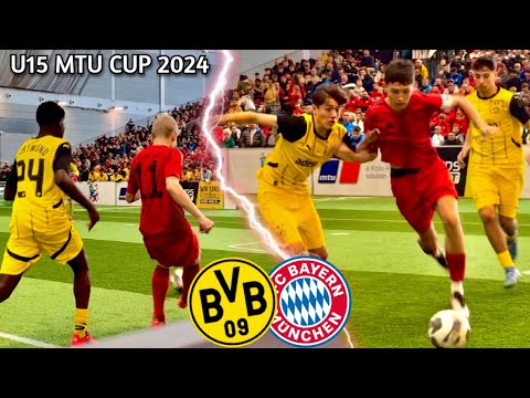 U15 FC BAYERN vs BORUSSIA DORTMUND - MTU CUP 2024 😱🚨