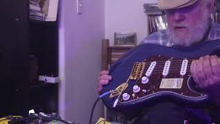 Video thumbnail for Fender Deluxe Players Strat (Blue) Show & Tell by greatvanzini (GVTV)