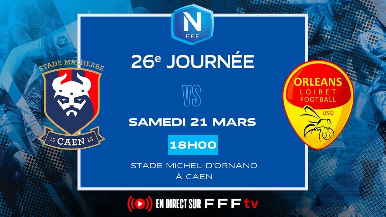 Caen vs US Orléans Highlights