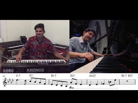 Eldar Djangirov Donna Lee Transcripción Piano