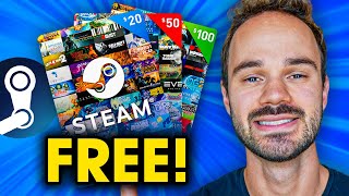 5 BEST Ways To Get Free Steam Gift Cards & Games (Working Methods!)