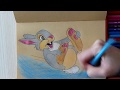 THUMPER Coloring Bambi Part II Раскрашиваем Топотуна из мультфильма