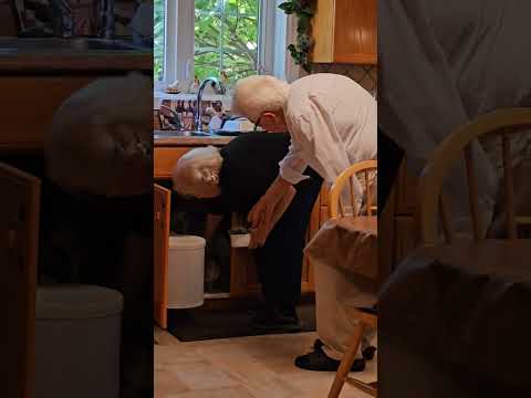 80 year old couple bantering...again😂