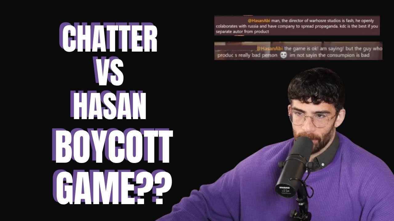 HasanAbi on Personal choice vs. Ethical organized Boycotts
