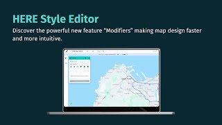 HERE Style Editor - new feature 'Modifiers'