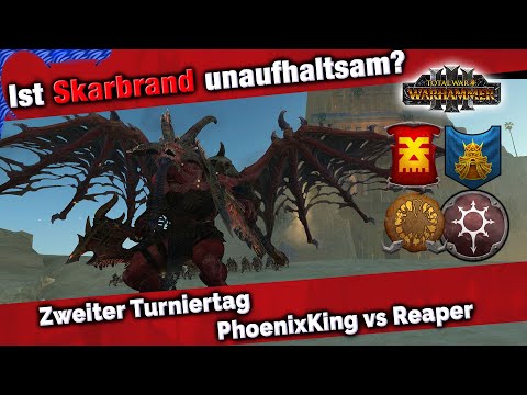 Turniertag 2! Khorne vs Zwerge, Oger vs Norsca - Total War: Warhammer 3