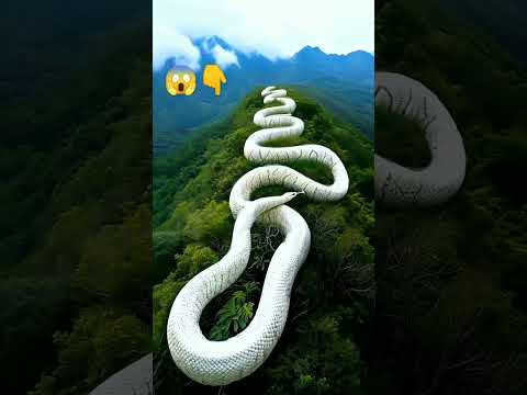 😱 see a big snake #aishorts #short #ytshort #snake #midjourney #runwayml #macar #zombieanimals