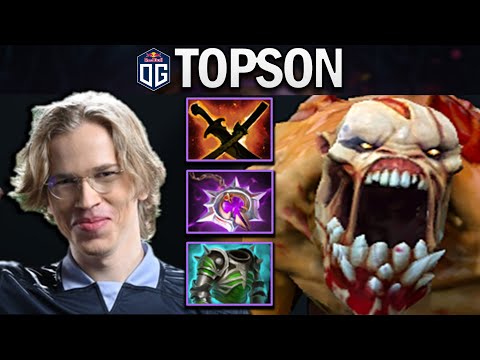 OG.TOPSON SMURF LIFESTEALER WITH 18 KILLS - DOTA 2 7.28 GAMEPLAY