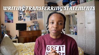 How to write a  PERSONAL STATEMENT to TRANSFER UNIVERSITIES | Learn from my mistakes