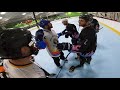 DIRTY HIT LEADS TO A FIGHT GOPRO HOCKEY