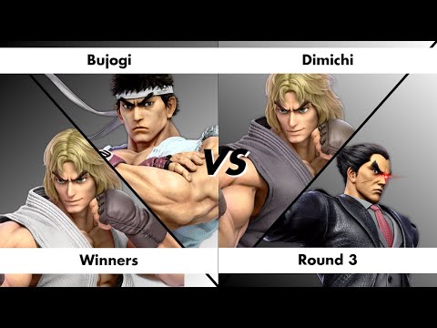 Smash @ Respawn 77 Winners Bracket - Bujogi (Ryu, Ken) vs. Dimichi (Ken, Kazuya)