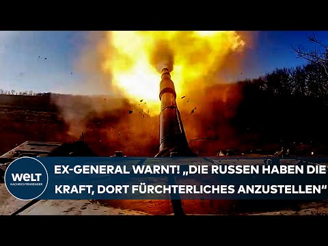 PUTINS KRIEG: Ex-General warnt! "Die Russen haben die Kraft, dort Fürchterliches anzurichten"