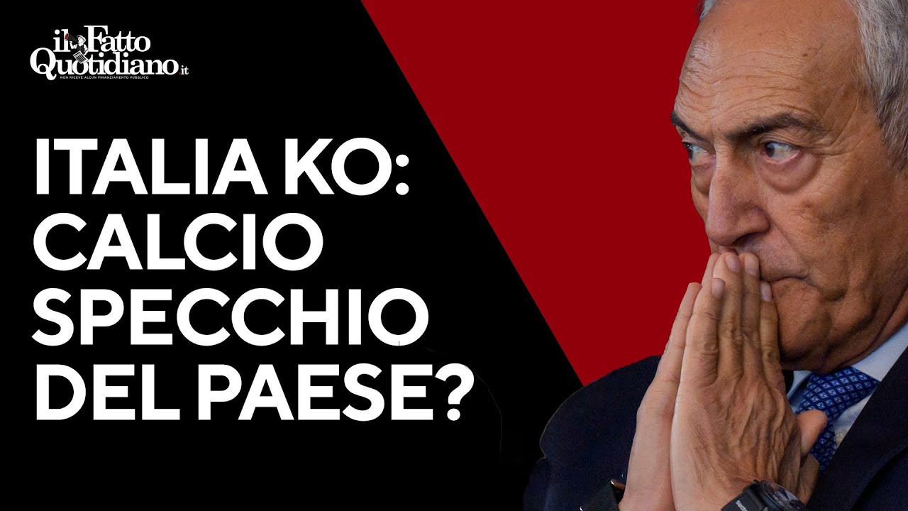 Il fallimento del calcio italiano è lo specchio del paese?