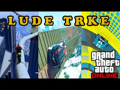 BIKE PARKOUR I WALLRIDEOVI - GTA ONLINE LUDE TRKE