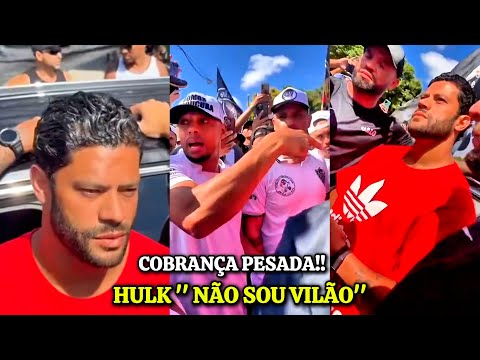 🚨HULK É COBRADO EM PROTESTO DA TORCIDA DO ATLÉTICO MG
