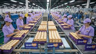 How Millions of Grupo Bimbo Bread Are Made Inside a Factory