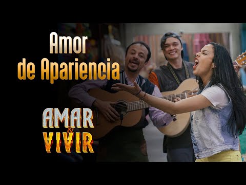 Amor de Apariencia - Amar y Vivir ♪ Canción oficial - Letra | Caracol TV
