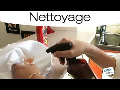 comment nettoyer une tache de ketchup