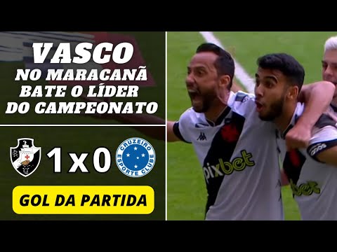 Vasco 1 x 0 Cruzeiro | Gol da Partida | Brasileirão Série B