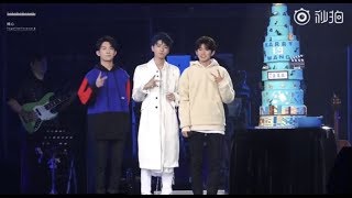 〖 TFBOYS - 凯源玺〗JACKSON YEE KARRY WANG ROY WANG YUAN “ 2018 . 09 . 23 Karry Birthday Party blessings